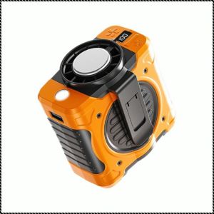 พัดลมขนาดเล็ก อายุการใช้งานแบตเตอรี่ยาวนาน ความจุขนาดใหญ่ พลังลมแรง กําลังสูง ใหม่