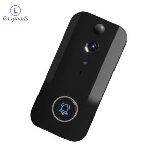 WiFi Wireless Video Doorbell Motion Detector Smart Door Bell 2-Way Talk Visual Doorbell for Home Security Alarm System