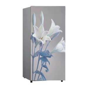 Stiker kulkas 1pintu dan 2 pintu Motip Bunga ( COD ) Fly Star Store