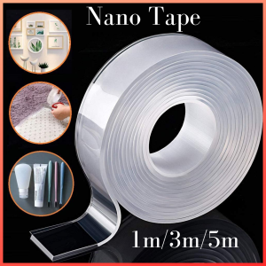 [Upgraded] 2023 Nano Tape 1/3/5m Double Side Tape Strong Tape Power Double Tape Viral