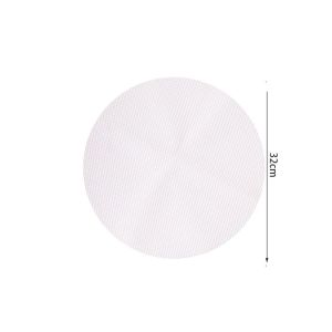 OPEAREY Non-Stick Round Steamer Mesh Pad Thickened Reusable Silicone Dehydrator Sheets Multifunction Kitchen Baking Accessories Food Fruit Dryer Mats