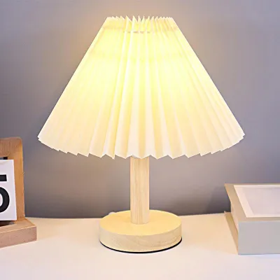 BUY 1 TAKE 1 table lamp study table study light lamp Bedside LED Night Lamp Warm Light Wood Table lamp Decoration Indoor Souvenir Gift