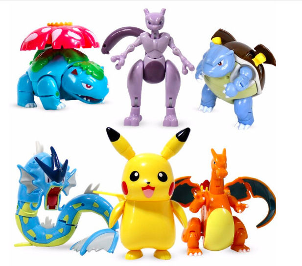 [SG Seller] NEW Pokemon Transformation Toy Original Pikachu Charizard ...