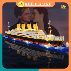 Đồ chơi xếp hình lắp ghép Hogwarts Harry Potter mô hình học viện trường học phép thuật cậu bé phù thủy