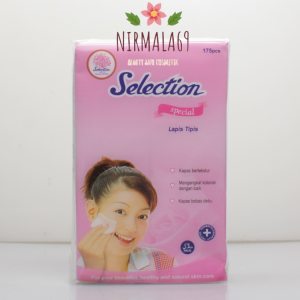Selection Kapas Lapis Tipis175s/60s/r/kapas wajah/kapas pembersih makeup/kapas makeup/kapas skincare/kapas kecantikan/kapas ringan/kapas anti mercury