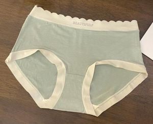 LOVEENA Plus Size 40-100kg Large Size Modal Seamless Panties Women Underwear Panty Seluar Dalam Besar 女生大号内裤 UW99034