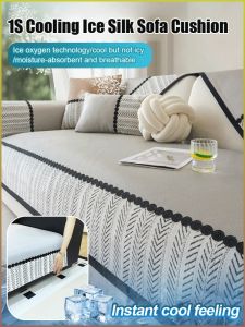 Sofa Towel Cool Sofa Cover Breathing Fabrics Cool Goodies Summer Durable Cool but not Cold Living Room