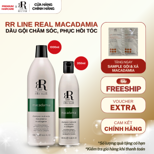 [CHÍNH HÃNG] Dầu Gội Chăm Sóc Phục Hồi Tóc Hư Tổn RR LINE REAL MACADAMIA SHAMPOO