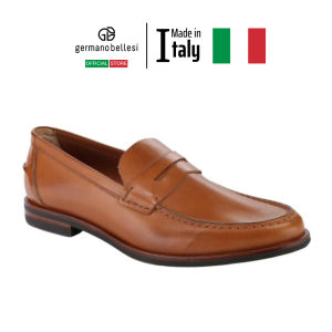 Giày Lười Công Sở Da Nam Cao Cấp (Da Thật) - Germano Bellesi Chính Hãng - Sản Xuất Thủ Công Tại Italy_1113