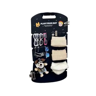 6/12 kisi Tempat penyimpanan topi gantung multifungsi cantolan topi dinding hat storage