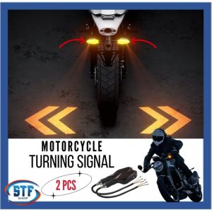 Motorcycle Ground Projection LED Turn Signal Light Universal Motorcycle Flashing Lamp For Yamaha Honda NVX 2PCS