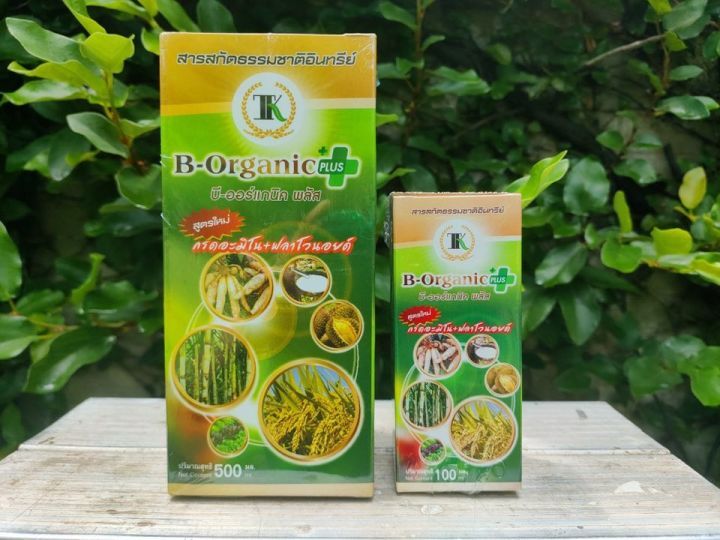 🔥🥔 B-Organic plus 100ml.สารฟลาโวนอยด์ (ออร์แกนิคแท้) ปุ๋ยอินทรีย์ เกษตร ...