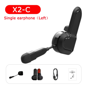 HLINKEY X2 Motorcycle Helmet Headset Wireless Hands-free Call Kit Bluetooth 5.3 Waterproof MP3 Music Player Speaker Earphone