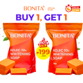 BONITA Kojic Soap x10 Whitening 135G with Niacinamide and Centella Asiatica | Pampaputi for body, reduce acne, antibacterial soap. 