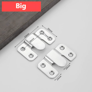 4PCS Shanzi buckle photo frame hanging piece stainless steel furniture fixed buckle connector