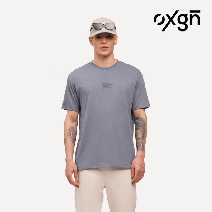 OXGN Original Garments Graphic T-Shirt For Men (Stone) | Lazada PH