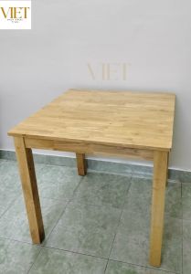 Bàn ăn Cabin 2 ghế xuất khẩu bộ bàn 2 người gỗ cao su