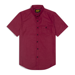 Short Sleeves Shirt Lilac Premium | Kemeja Polos Lilac Pria | Kemeja Pria Lengan Pendek Lilac Ungu
