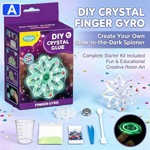 Kids DIY Crystal Glue Keychain Making Set Soft Resin Squishy Pendant Kit Handmade Jewelry Craft Kit Kawaii Backpack Charms Toy Perfect Birthday Holiday Gift for Girls
