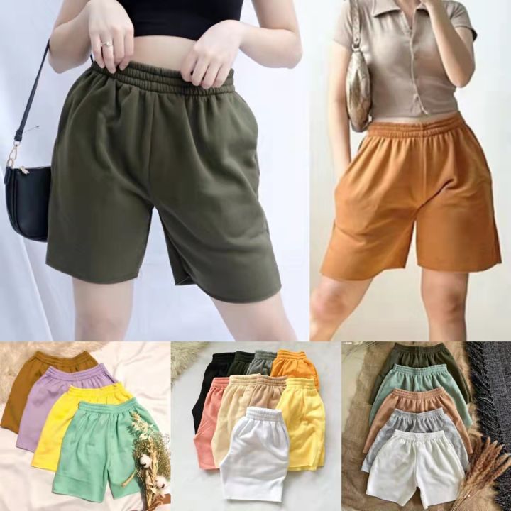 12 Colors Shorts For Women Jogger Shorts Makapal Tela Korean