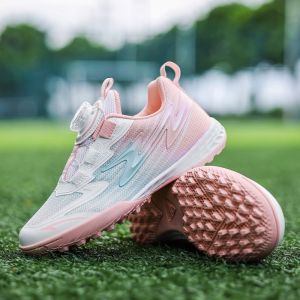 New childrens soccer shoes boys Velcro cleats elementary school students special competition and training shoes girls non-slip shoes wholesale