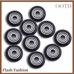 [Falsh F] 10Pcs 625ZZ POM Bearings Passive Round Roller Wheel 5x21.5x7mm For 3D Printer