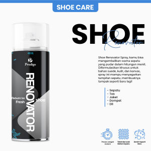 Prodigo * Shoe Renovator spray I Pewarna Sepatu Pudar I Perawatan Sepatu I Mengembalikan Warna Sepatu Suede Kulit Kanvas