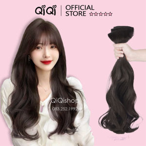 Tóc Kẹp Dải Xoăn Lọn Bồng Bềnh Tóc Kẹp Làm Dày Tóc Set 3 Kẹp Tóc Xoăn Cho Tóc ThưaMỏng QiQiShop