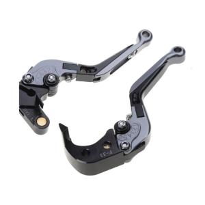 Anti-fall CNC-Folding Extendable Brake Clutch Lever Compatible for CBR600RR 2007-2018 Motorbike Pit Dirt Bike-Pivot 2pcs