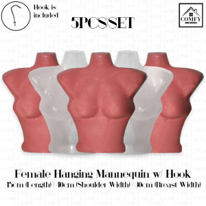 WHOLESALE Female Hanging Mannequin/45cm Manikin Half Body With Free Metal Hook Hanger(5PCS/SET)