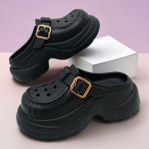 Lateny Sandal Wedges Wanita Terbaru Model Kekinian Premium Bahan EVA Ringan Anti Slip