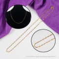 Rantai Leher Perempuan OOTD Viral Fashion Labuh Emas Korea Bangkok Cop Gold Necklace For Women Aesthetic Korean Style For Girls | LIVAS Fashion. 