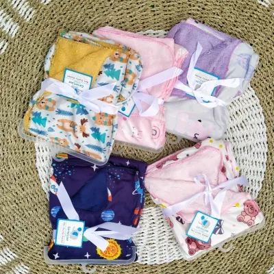 Selimut Bayi Carterlove Double Fleece Tanpa Topi