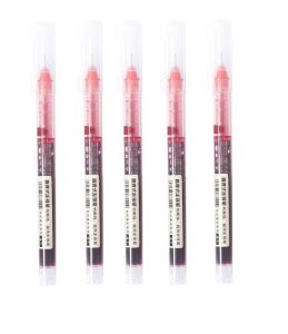 [MSIA SHIP] NOVELTY Authentic Full Needle Gel Pen 0.5mm 1pc Student School Office Stationery Supply Black Blue Red Ink Pen Quick Dry Smooth Signature Exam