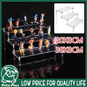 ★Same Day Shipping★ Acrylic Display Stand 3 Tier Riser Display Shelf Showcase for Figures Cupcakes 3-Tiers-Acrylic-Rack