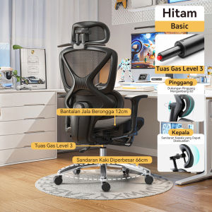 Xpanse W6001 Kursi Ergonomis/Kursi Kantor/Kursi Belajar Kerja/Kursi Gaming[Uji Coba Gratis 30 Hari]