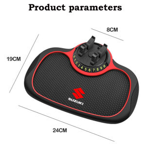 Car Anti-Skid Pad Dashboard Anti Slip Mat With Mobile Phone Stand suitable for Suzuki Ertiga Swift XL7 SX4 Alto Jimny Swift Grand Vitara Car interior accessories