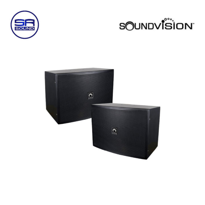 SOUNDVISION KS-310D ลำโพงคาราโอเกะ 10 นิ้ว 3 ทาง 400 วัตต์ (สีดำ) /ราคาต่อ 1 คู่ KS 310D  KS 310D (สินค้าของแท้ ศูนย์ไทย)