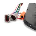 ไฟท้าย ไฟท้ายแต่ง LED รุ่น นิสสัน นาวารา NISSAN NAVARA D40 ปี 2005 - 2013 สีสโม็ก ข้าง ซ้าย + ขวา จำนวน 1 คู่. 