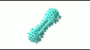 Dog Chew Toy with Suction Cup Squeaky Toothbrush Molar StickSupplies