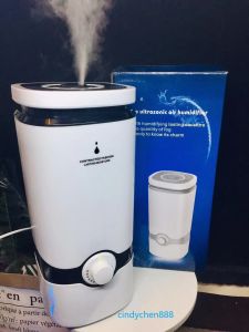 shanshop Ultrasonic air humidifier large capacity 4L