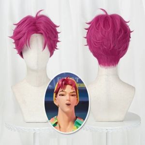 Kpop Kids Girls Cosplay Wig Anime Mira Rumi Zoey Demon Hunters Long Hair Halloween Cosplay Props