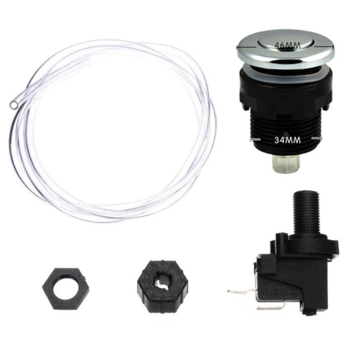 125-250V 16A On Off Push Air Button Switch for Bath Spa Jet Tub ...