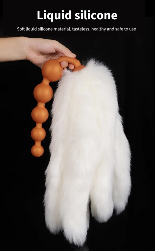 anal bead tail plug Amazon.com: Huge 9 Ball Anal Plug Tail Sex Toys, Men Women Anal Dilator,  Soft Butt Plug with Tail Anal Beads Sex Toy (Color : Anal Tail Balck 3cm) :  Health & Household main image 0