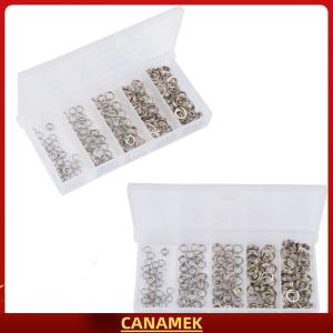 Miễn phí vận chuyển✨ 200 250pcs 5 kích thước thép không gỉ câu cá chia Nhẫn cường độ cao lớn độ bền kéo lực lượng thu hút kết nối Vòng thiết lập thiết bị đầu cuối giải quyết
