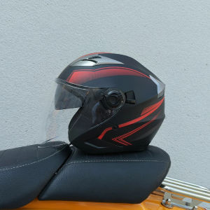 Motorbike 3/4 Open Helmets Summer Motorcycle Helmet Double Visors Men Women Moto Casco ECE DOT Approved Street Riding Casco