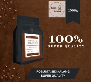 Kopi Robusta Sidikalang Super 1Kg Fresh Roasted | Kualitas Premium