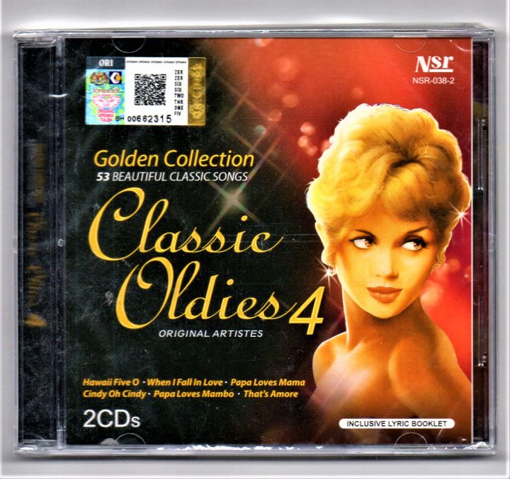 Classic Oldies 4 - Golden Collection 53 Beautiful Classic Songs ( 2 Cd 