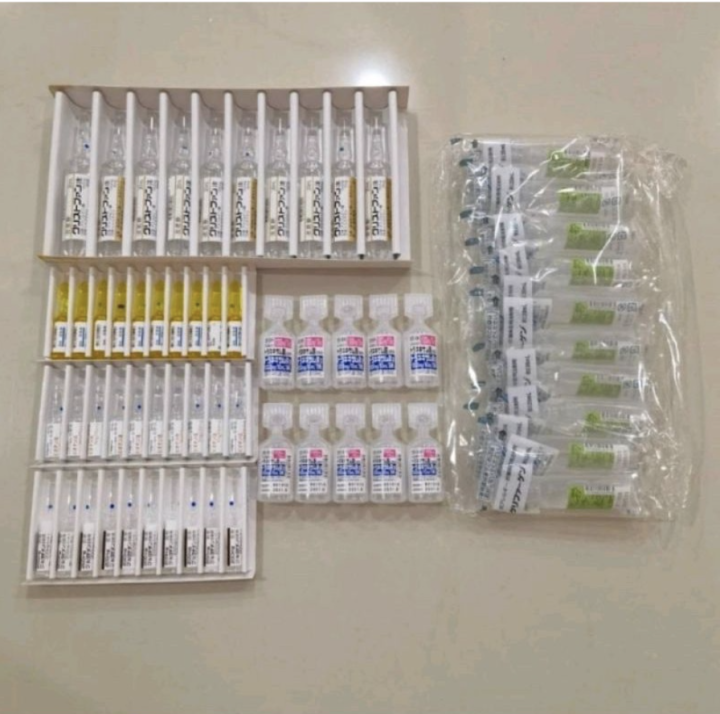 100 Authentic Japan Platinum Body Whitening Green Full Set 10 Sets