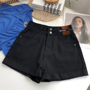 celana jeans pendek wanita dewasa celana korea style celana high waist celana kulot pendek cewek casual ootd